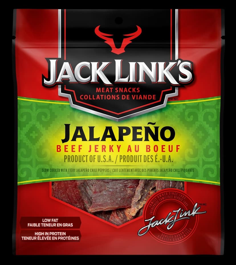 Jack Link's Jalapeno Beef Jerky, 80-g