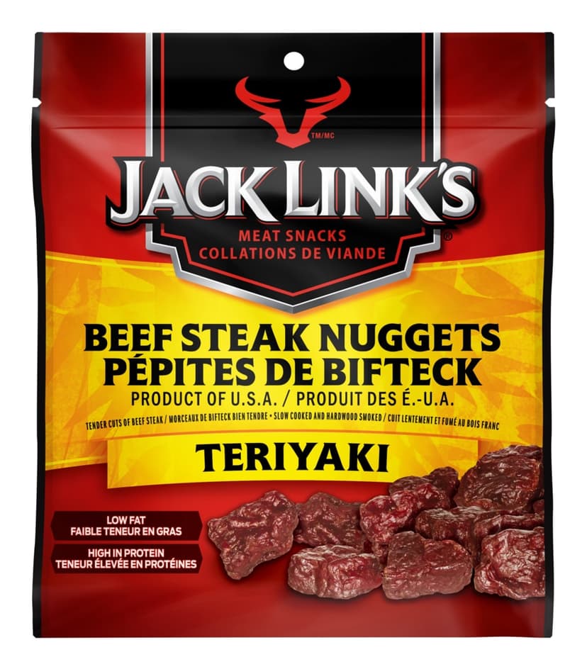 Jack Link's Teriyaki Beef Steak Nuggets, 81-g