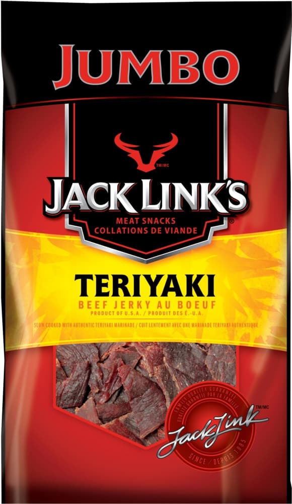Jack Link's Teriyaki Beef Jerky Jumbo Pack, 230-g