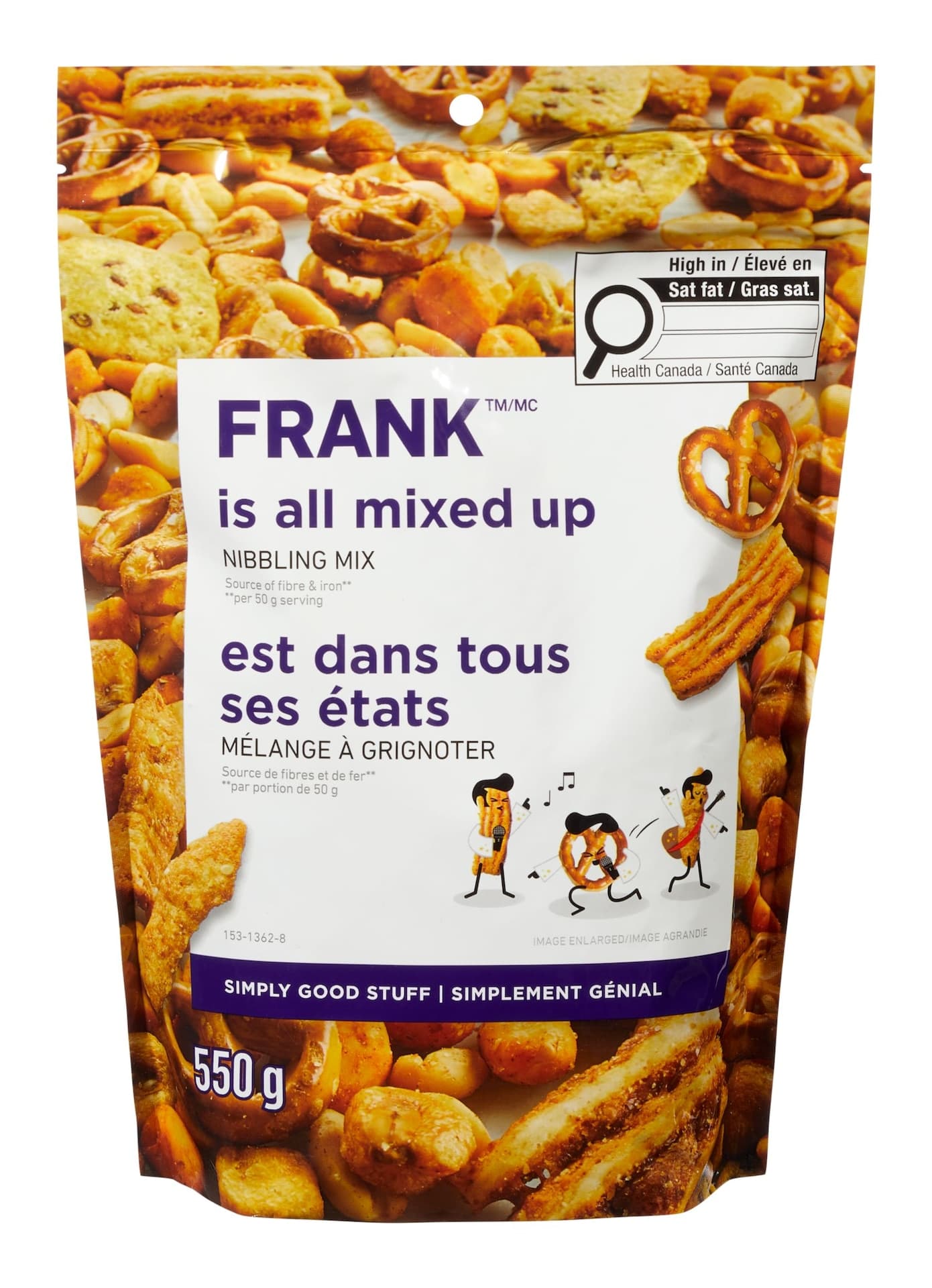 FRANK Nibbling Snack Mix, 550-g