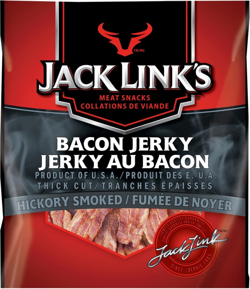 Jack Link's Hickory Smoked Bacon Jerky, 65-g