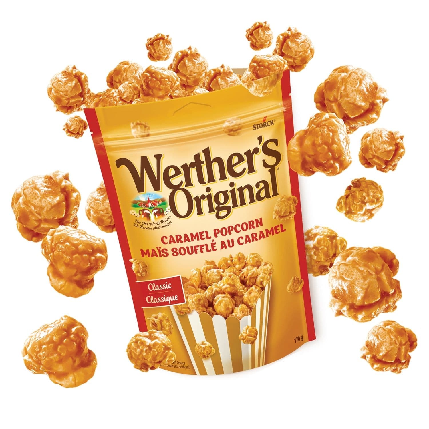 Werther's Original Classic Caramel Popcorn, 170-g
