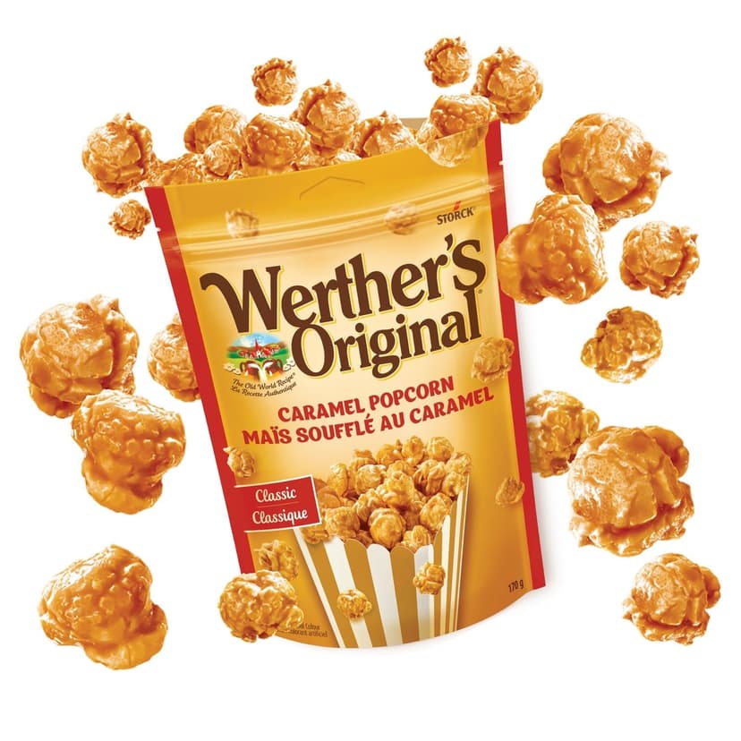 Werther's Original Classic Caramel Popcorn, 170-g