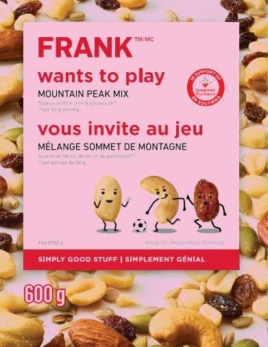 FRANK Jumpstart Protein Trail Mix, 600-g