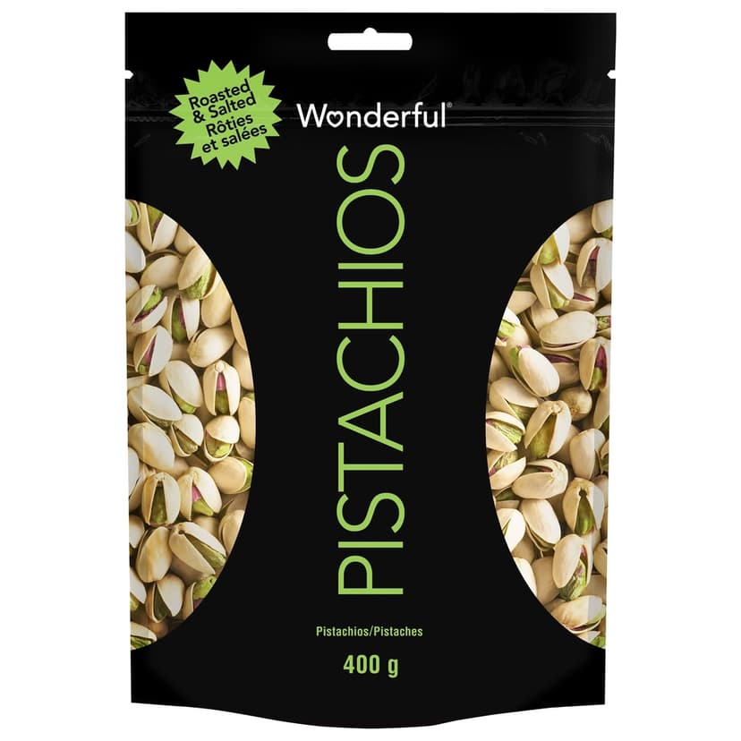 Wonderful Pistachios In Shell, Salted, 400-g
