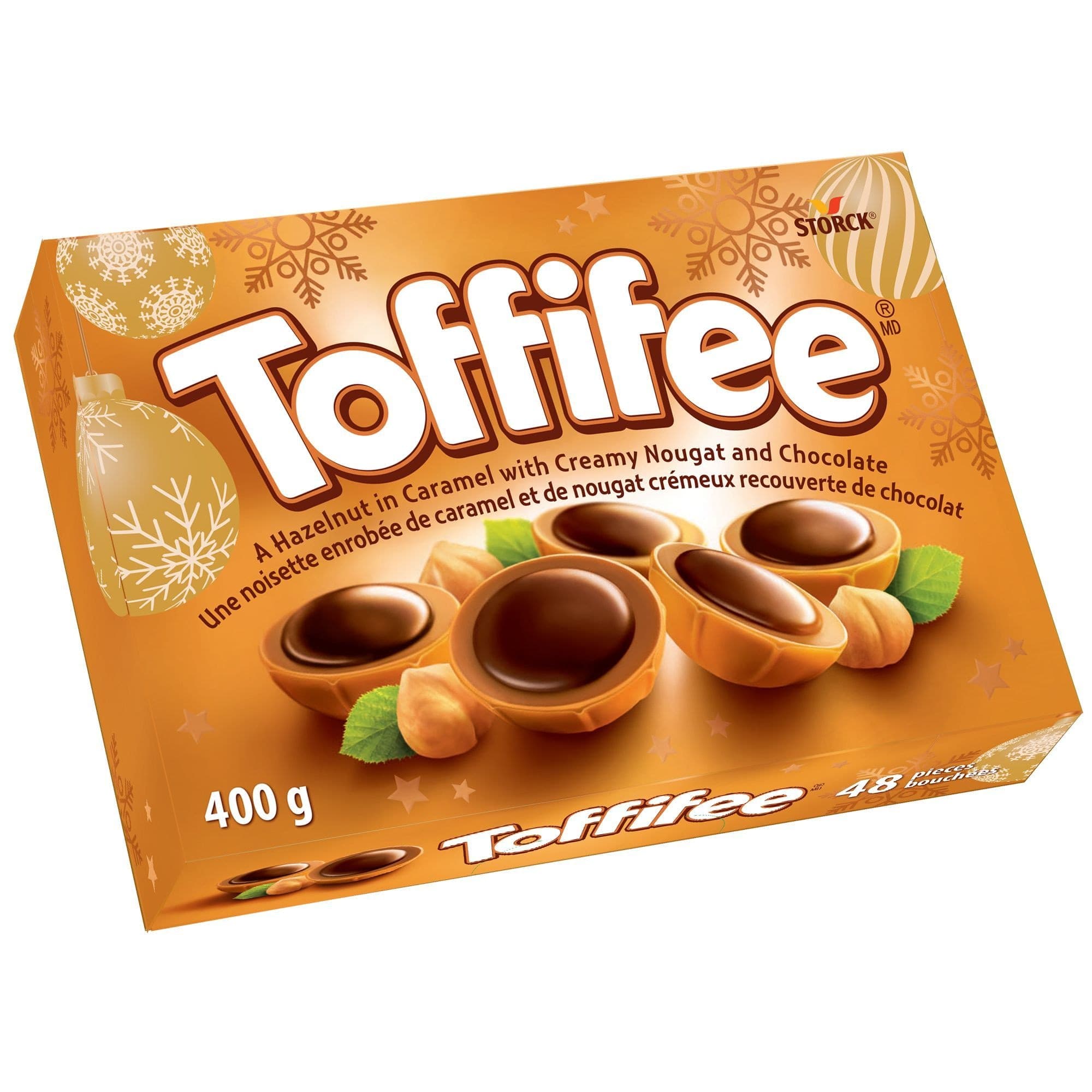 Toffifee® Hazelnut in Caramel with Creamy Nougat And Chocolate Candy 400-g