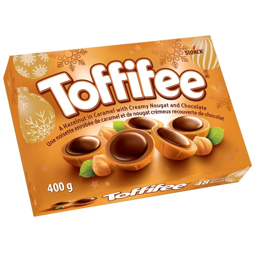 Toffifee® Hazelnut in Caramel with Creamy Nougat And Chocolate Candy 400-g