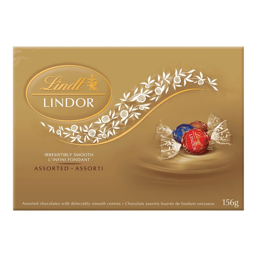 Lindt Lindor Assorted Chocolates, 156-g