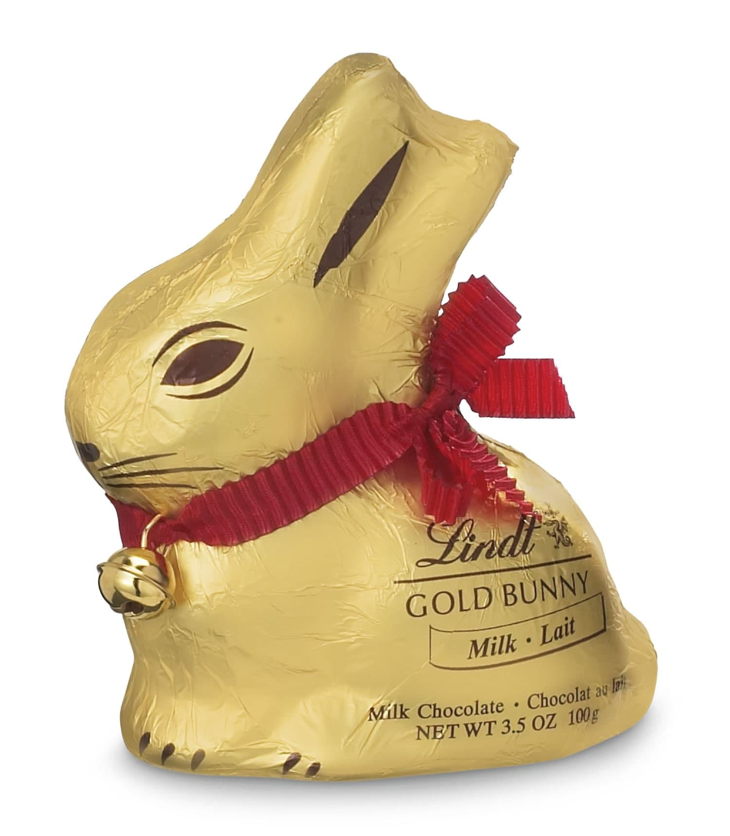 LindtMilk Chocolate Gold Bunny, 100-g