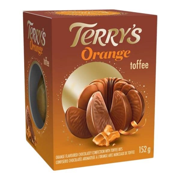 Terry's Toffee Crunch Milk Chocolate Orange, 152-g