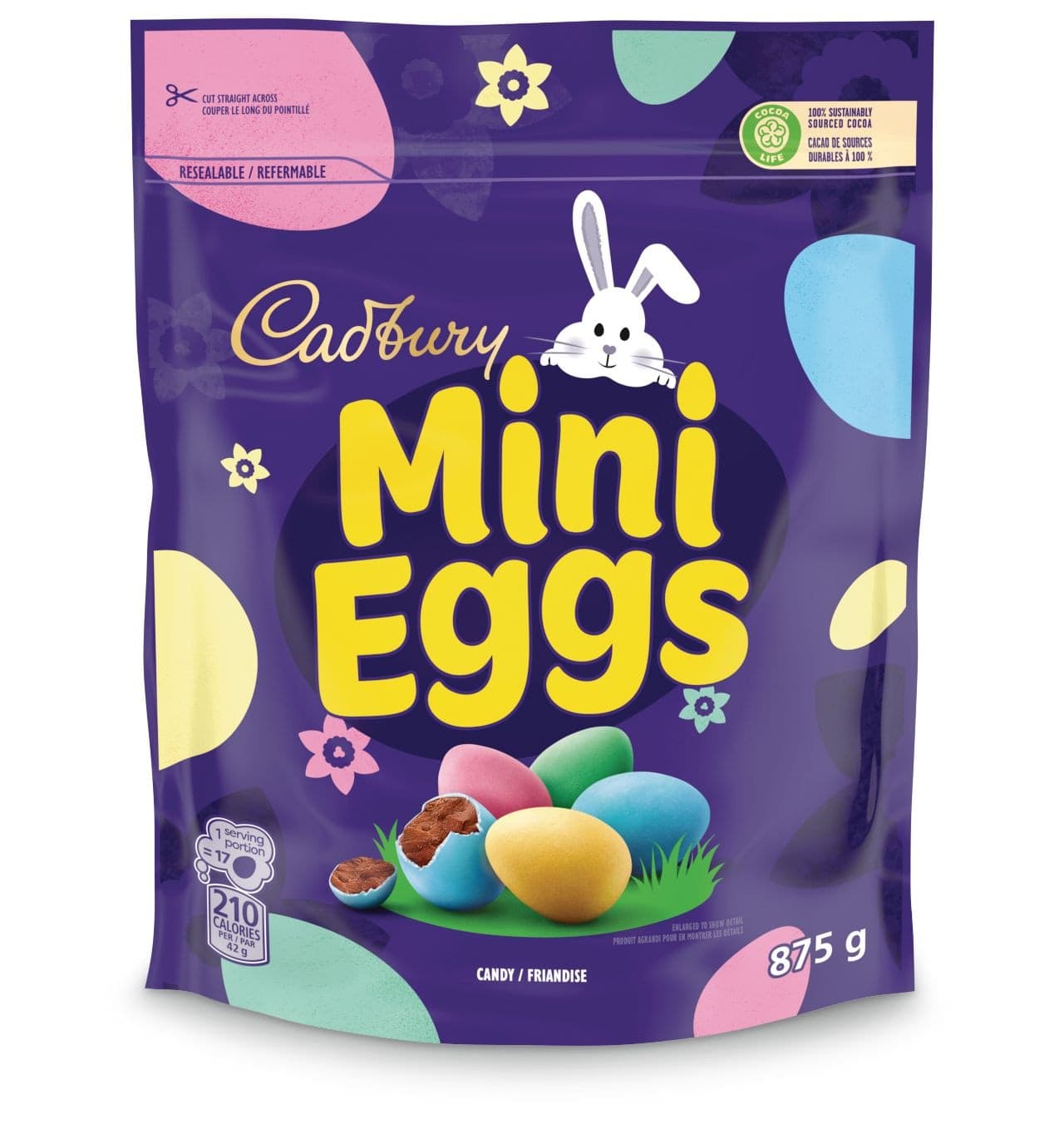 Cadbury Chocolate Easter Mini Eggs, 875-g