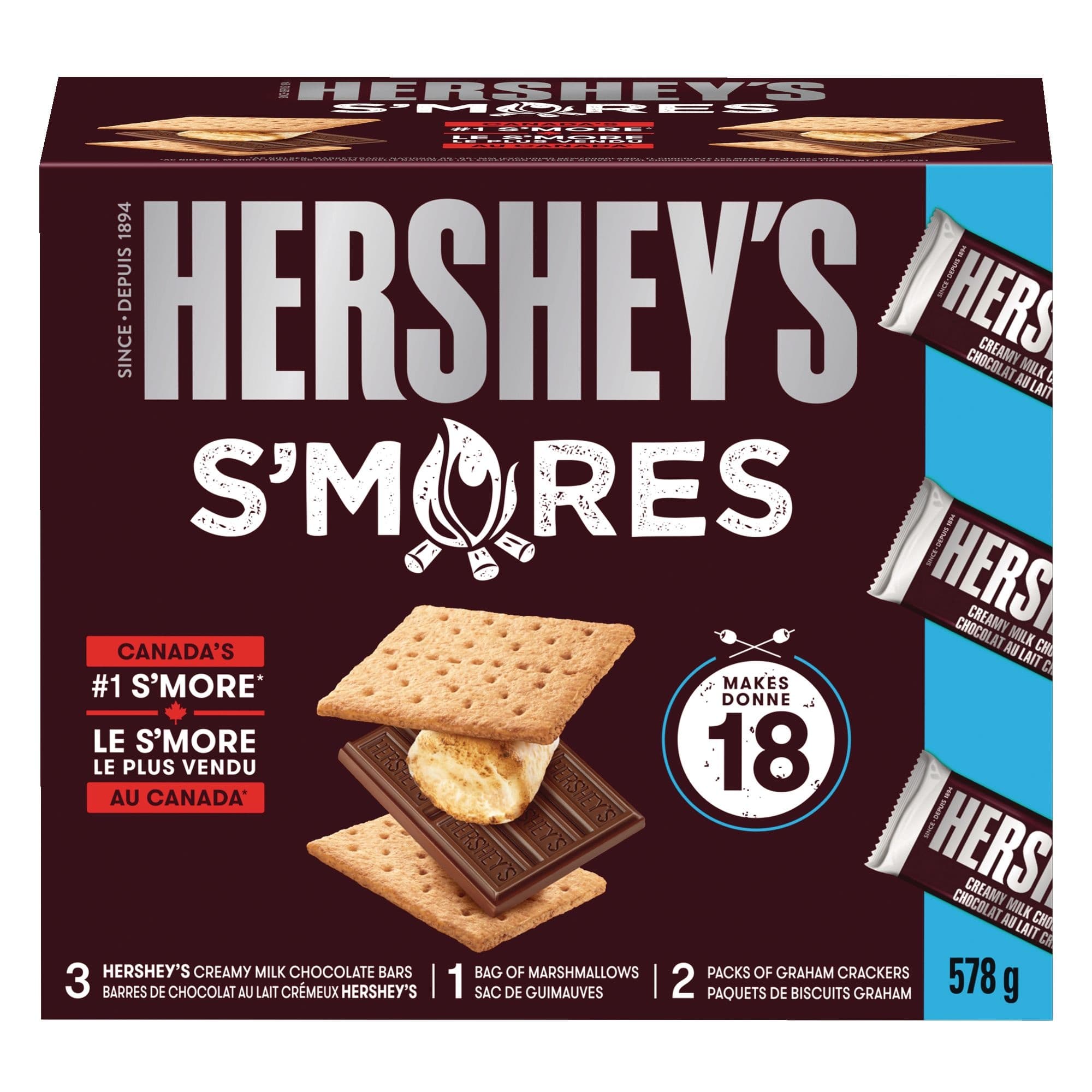 Hershey's Milk Chocolate S'mores Kit, 578-g
