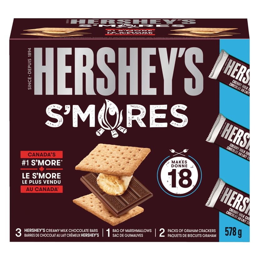 Hershey's Milk Chocolate S'mores Kit, 578-g