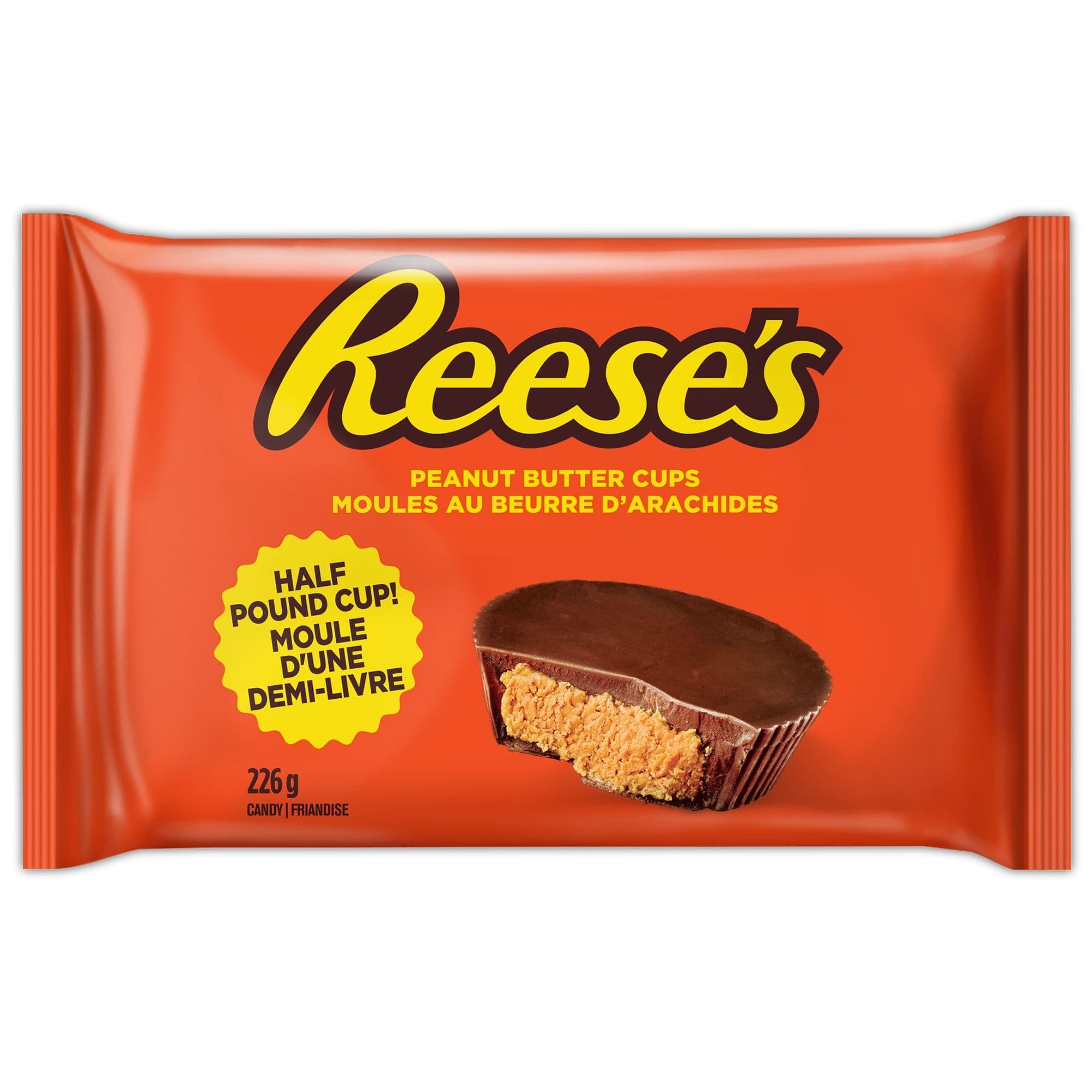 Reese Half Pound Chocolate Peanut Butter Cup, 226-g