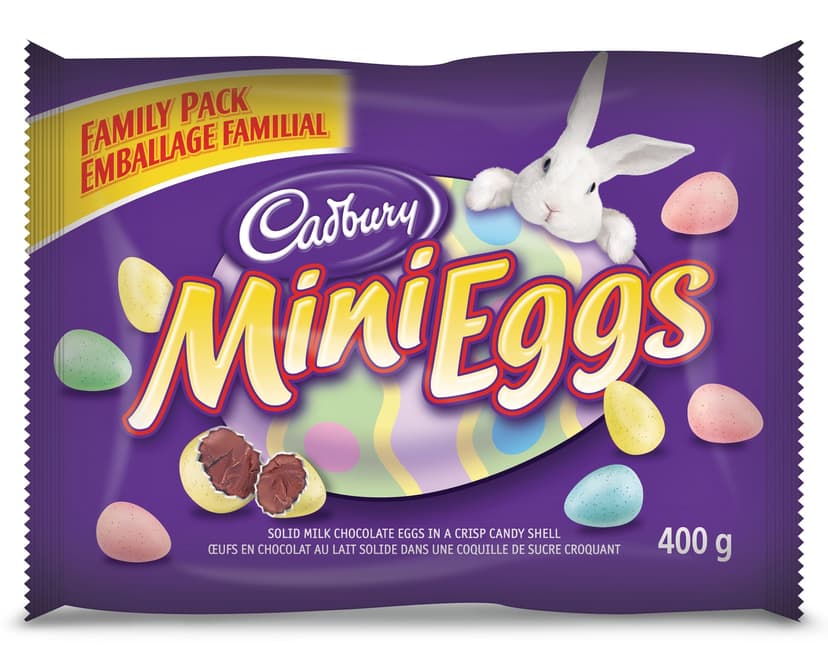 Cadbury Family Size Chocolate Easter Mini Eggs, 400-g