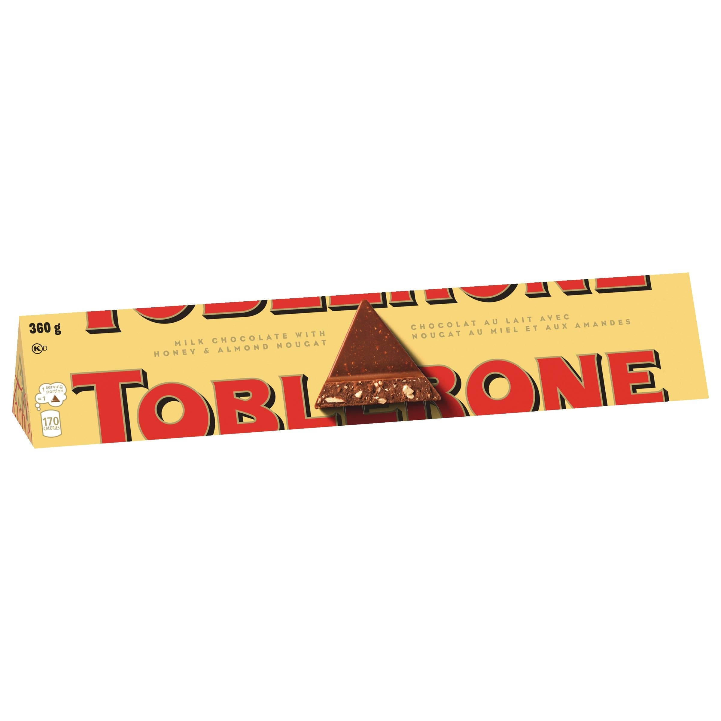 Toblerone Swiss Milk Chocolate, 360-g