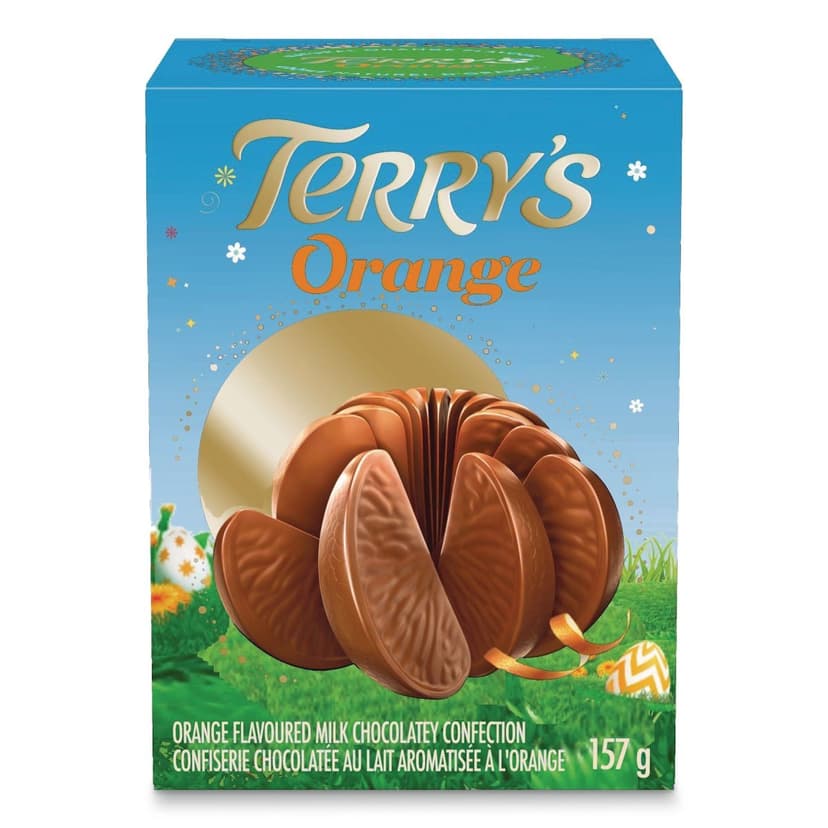 Terry's Easter Candy Original Orange Flavored Milk Chocolate, 157g