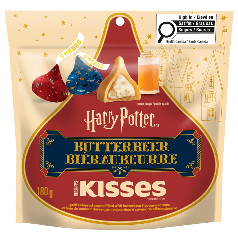 Hershey's Harry Potter Themed Butterbeer Kisses, 180g