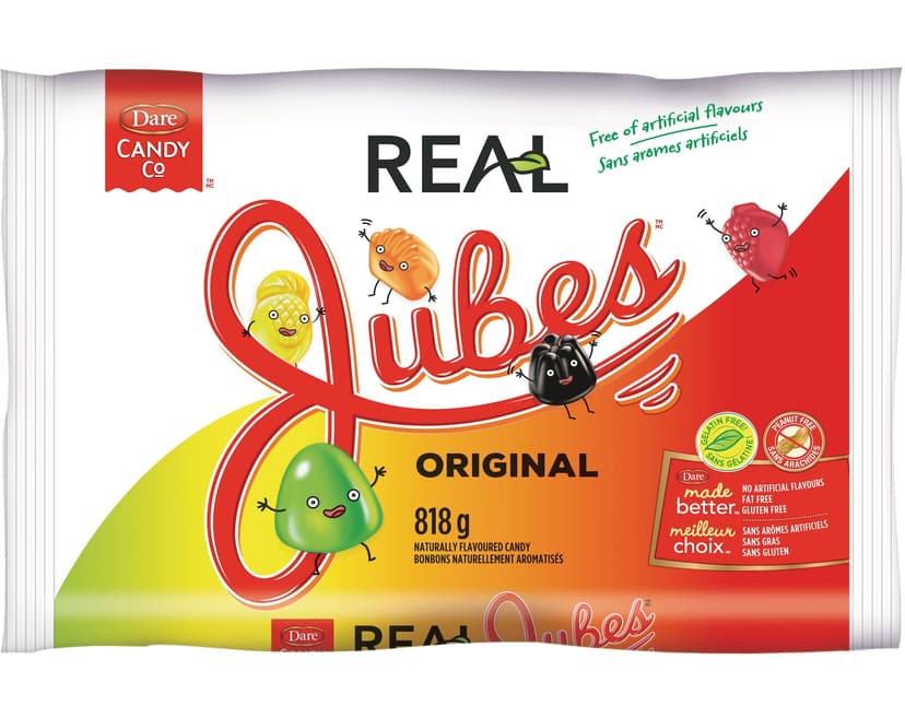 Dare Real Jubes Candy, 700-g