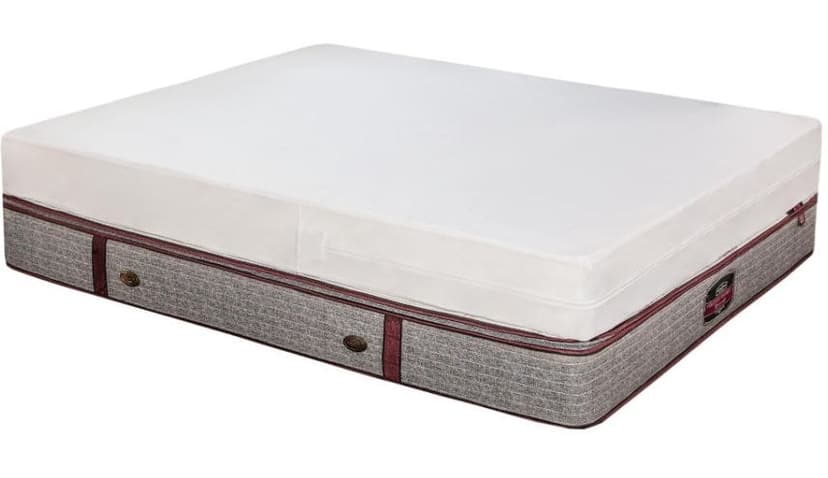 For Living Allergen Shield Mattress Casing for Bed Bugs, Twin, White