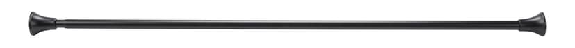 For Living Decorative Adjustable Aluminum Shower Curtain Tension Rod, 55 to 86-in