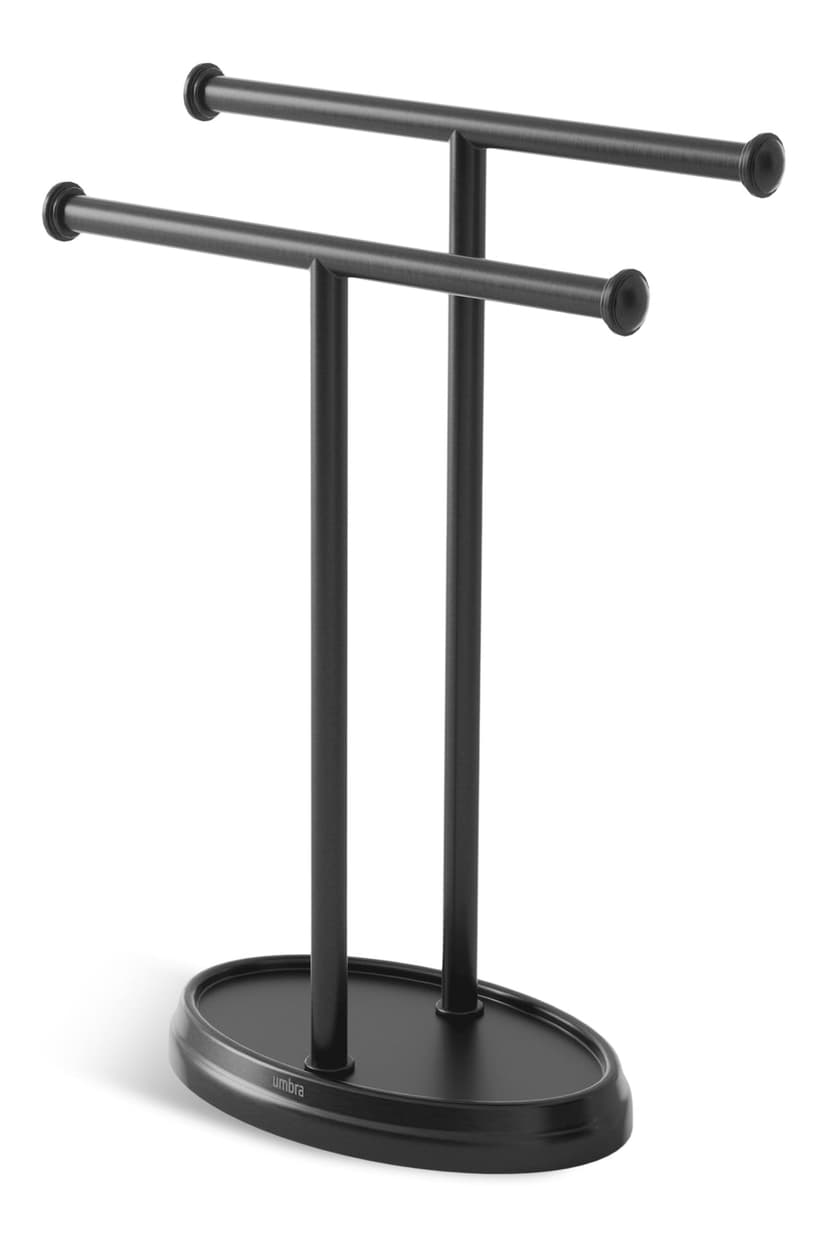 Umbra Palm Double Towel Tree, Black