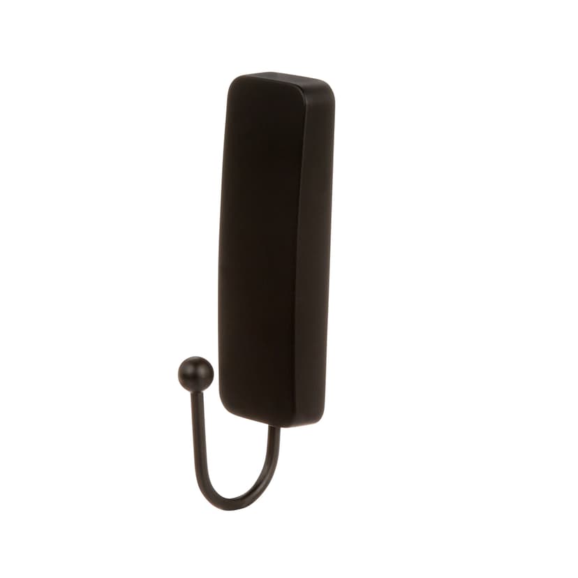 Command Bath Medium Hooks, Matte Black