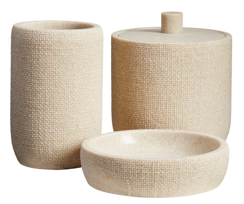 CANVAS Sandstone Cotton Ball Holder
