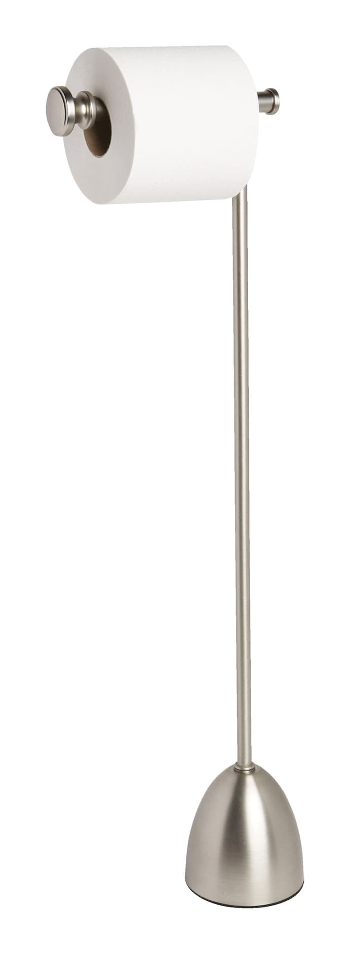 Umbra Loft Eclipse Toilet Paper Holder, Nickel Finish, 10.5 x 6.5 x 29-in
