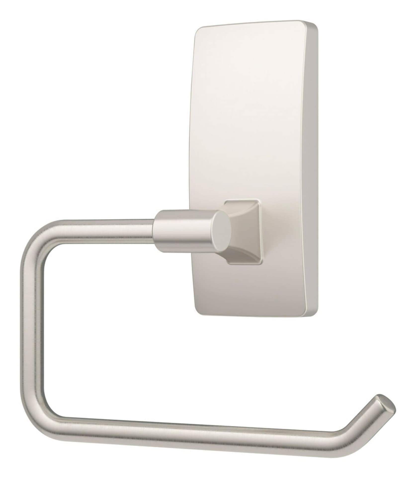3M™ Command Damage-Free Bath Toilet Paper Holder, Satin Nickel