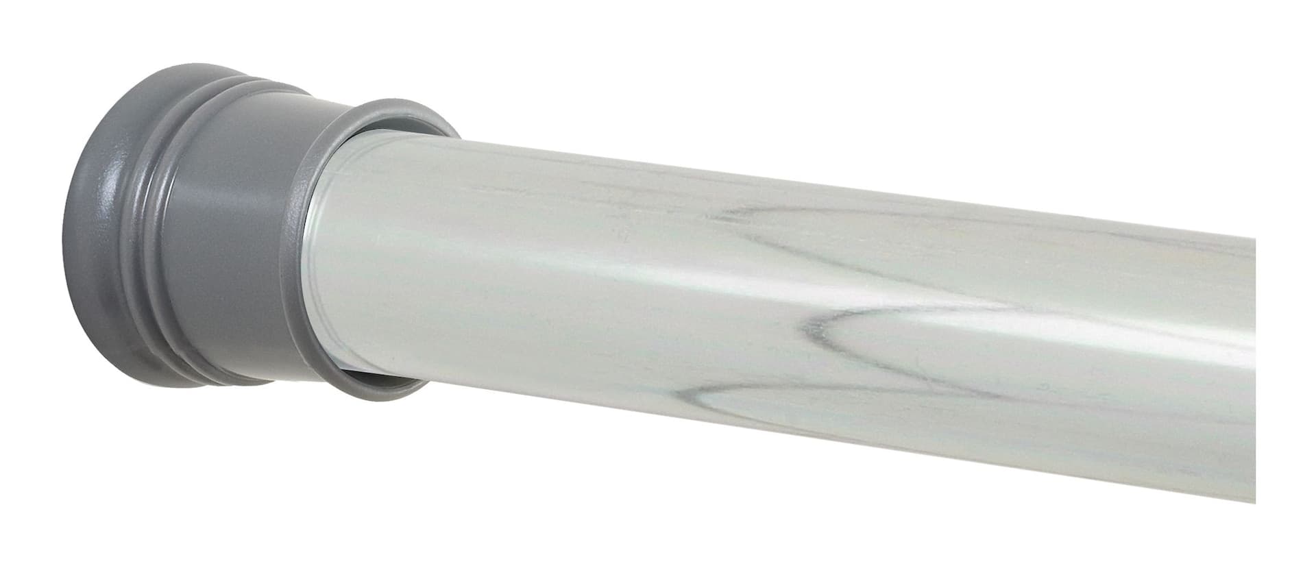 For Living Adjustable Shower Curtain Tension Rod, Chrome, 26-in to 40-in