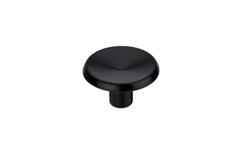 Richelieu Athy Metal Knob Matte Black 1" 4pk