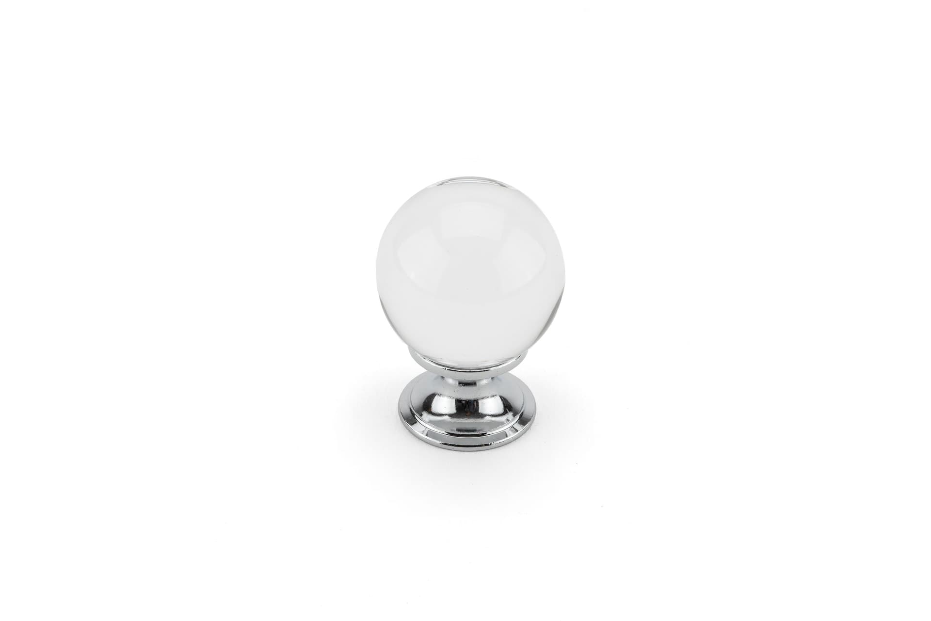 Richelieu Opal Glass Knob 30mm 4pk