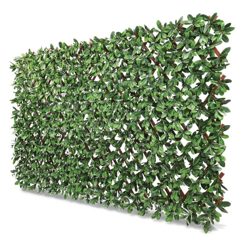 Naturae Décor PVC Expandable Trellis Indoor/Outdoor Ficus Leaf, 40-in x 80-in