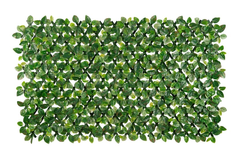 Naturae Décor 40x80-in Trellis Fittonia Leaves Expandable Artificial Indoor/Outdoor Green Wall