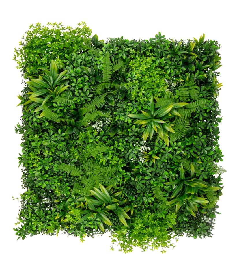 Naturae Décor 20x40-in Artificial Indoor/Outdoor Garden Green Wall Panel