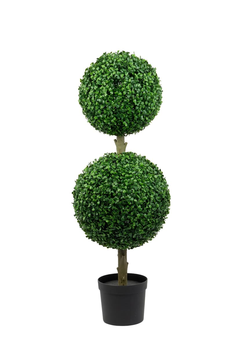 Naturae Décor 32-in Artificial Indoor/Outdoor Boxwood Tree