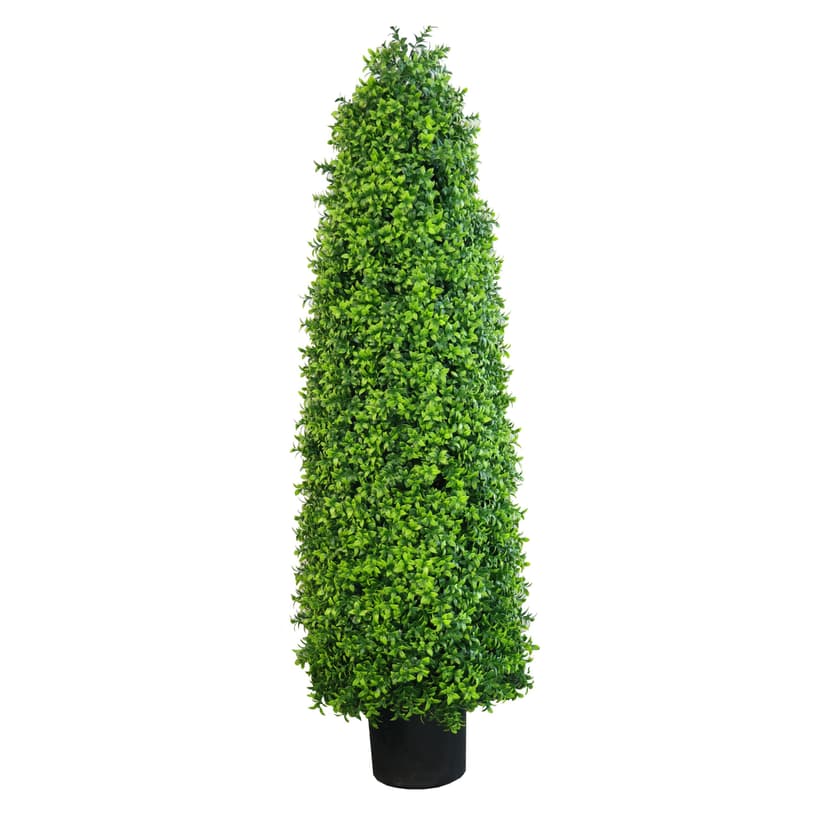 Naturae Décor 48-in Artificial Indoor/Outdoor Boxwood Tree