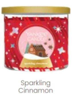 Yankee Candle 3 Wick 14-oz Sparkling Cinnamon Scented Candle