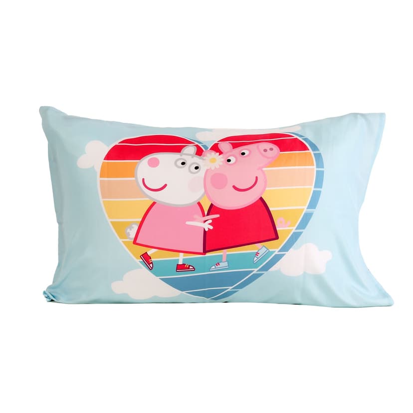 Nemcor Peppa Pig 3-Piece Toddler Reversible Comforter Set