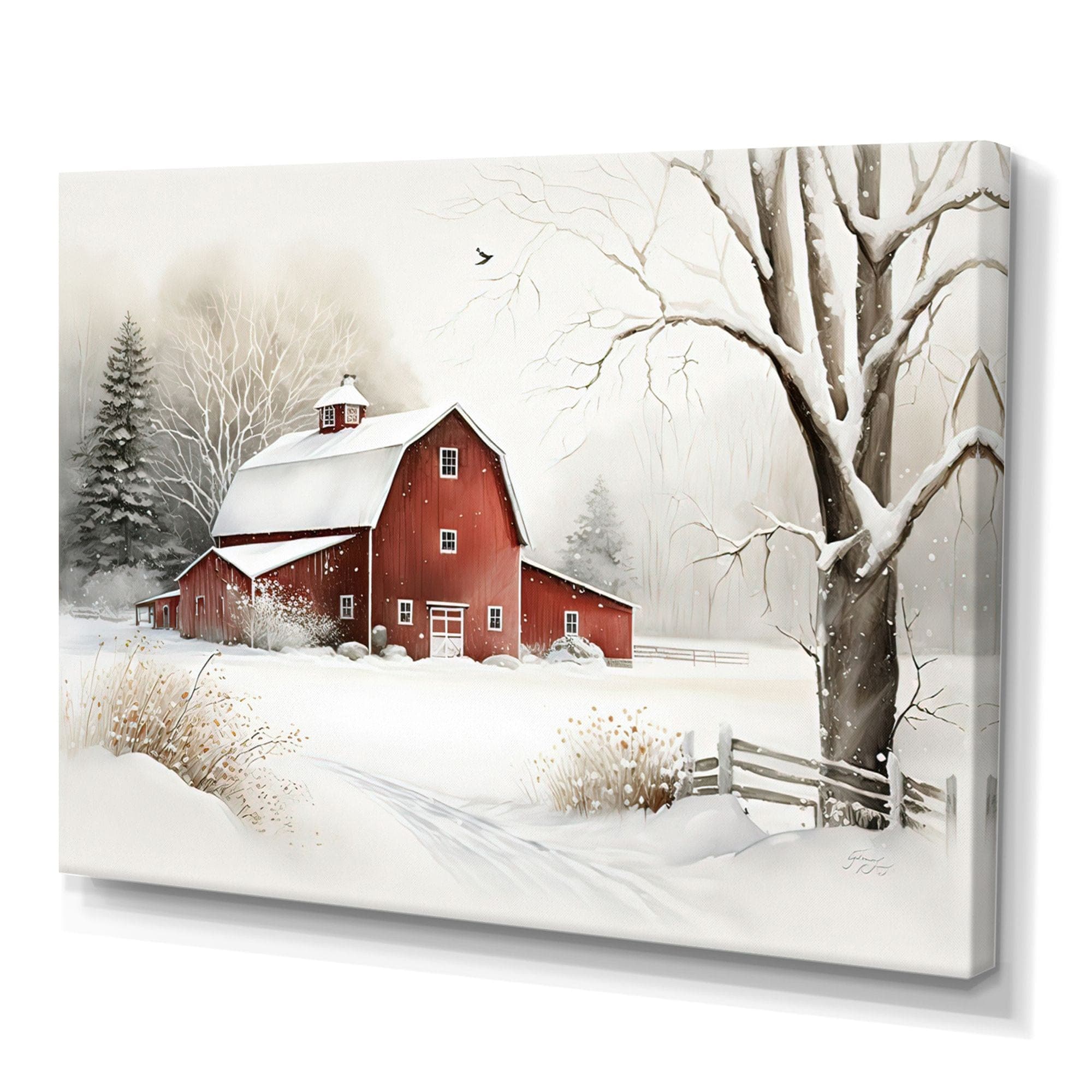 Designart Couple In Love Going To The Church V Canvas Wall Art, 32-in x 24-in