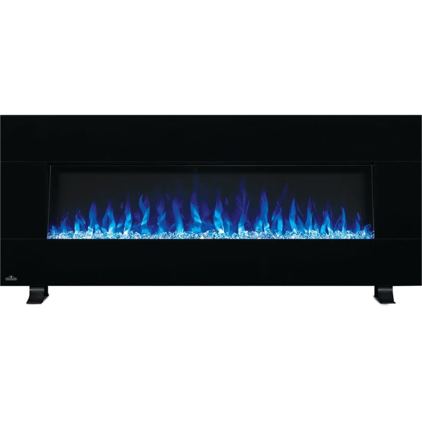 Napoleon Wall Mount Electric Fireplace With Bluetooth, 50-in, 1500W, Includes Remote Control, Black