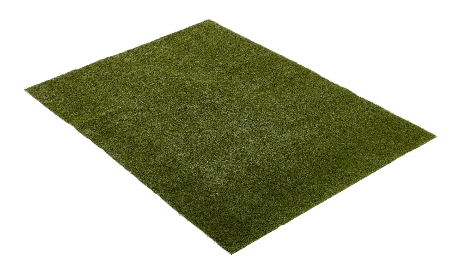 For Living Low Pile Artificial Grass Rug, 13-Oz Weight, 5 x 7-ft
