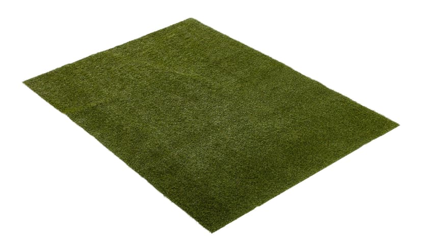 For Living Low Pile Artificial Grass Rug, 13-Oz Weight, 5 x 7-ft
