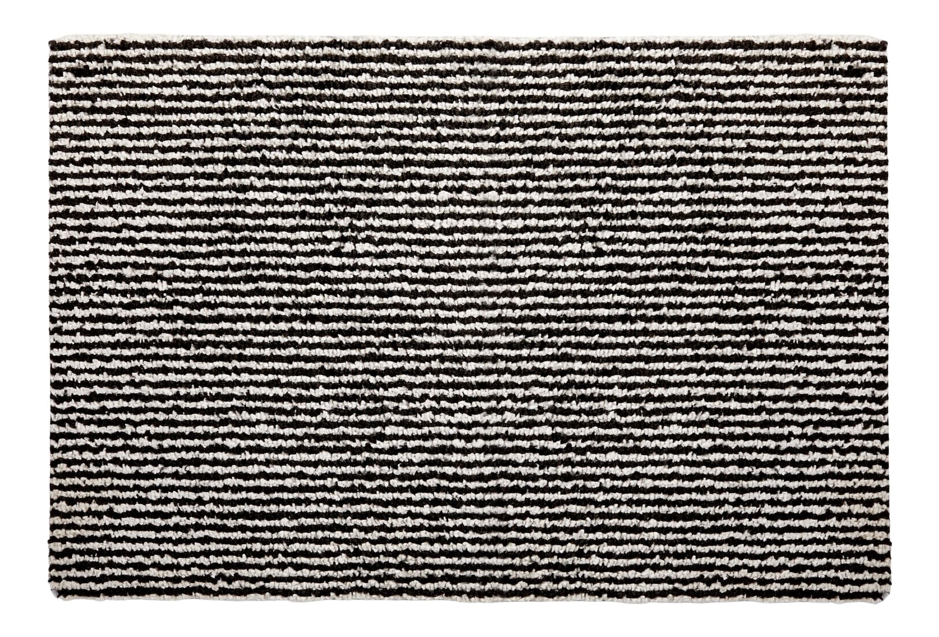 For Living Tufted Decorative Indoor Floor Mat, Striped Grey, 3-ft x 4-ft