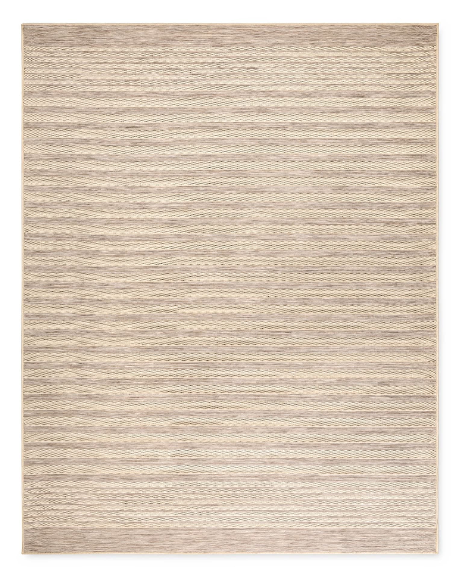 CANVAS Revelstoke Scandinavian Striped Flatweave Outdoor Rug, UV-Treated, 8-ft x 10-ft