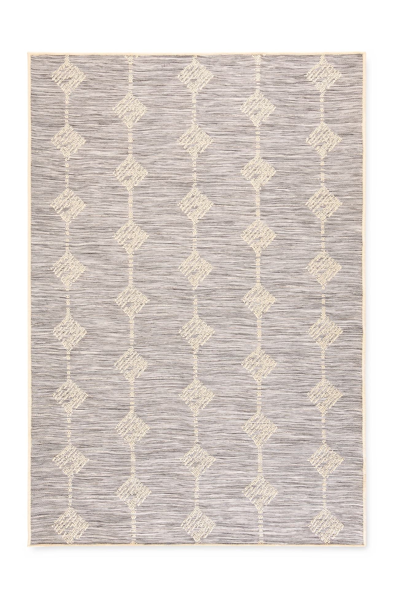 CANVAS Morden Flatweave Outdoor Rug, UV-Treated, 4-ft x 6-ft