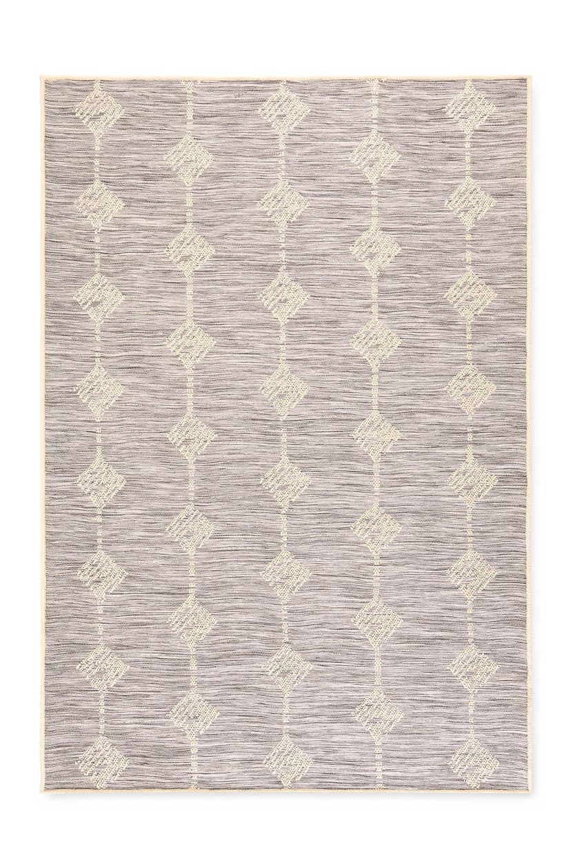 CANVAS Morden Flatweave Outdoor Rug, UV-Treated, 4-ft x 6-ft