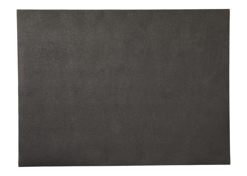 For Living All Purpose Reversible Rubber Floor Mat, Black, 3-ft x 4-ft (4mm Thickness)