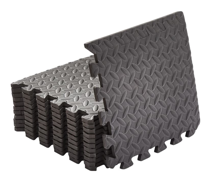 FOR LIVING Thick Solid Waterproof Foam Floor Tiles, 12x12-in, 12-pk